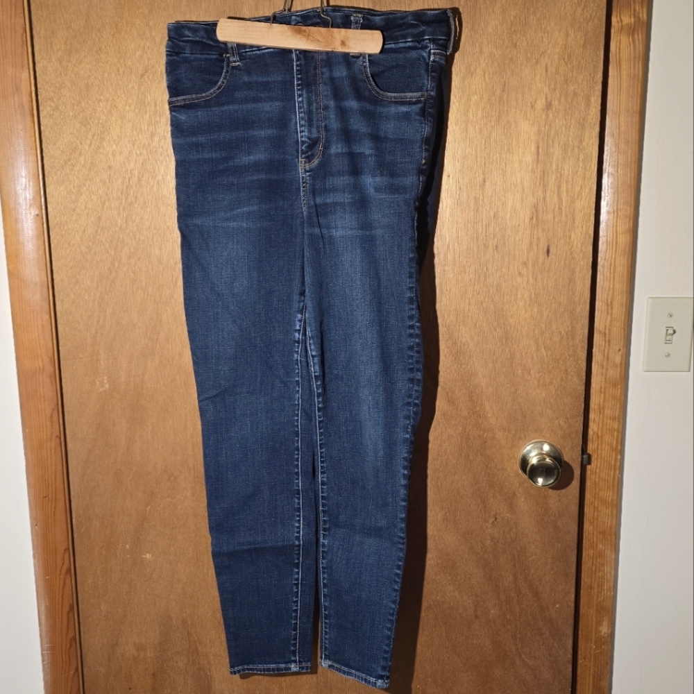 AMERICAN EAGLE Curvy Super Hi-Rise Jegging Jeans Size 14